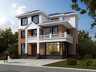 農(nóng)村三層房屋設(shè)計(jì)圖，優(yōu)雅貴氣，這樣的房子才經(jīng)得起時(shí)間的沉淀