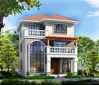 三層別墅設(shè)計圖，三兄弟一起建了三棟別墅，快來看看吧！