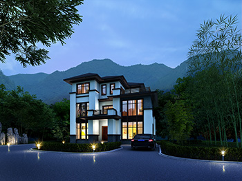 農(nóng)村自建房設(shè)計圖，新中式別墅設(shè)計