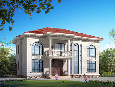 農(nóng)村獨(dú)棟房屋設(shè)計(jì)圖，二層小別墅，家家戶戶都喜歡的設(shè)計(jì)！