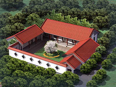 農(nóng)村自建三合院，這樣一棟三合院全村沒有人比你更有氣場！