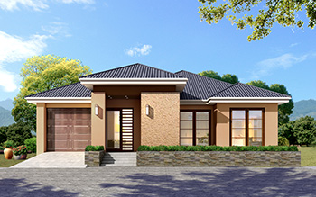 農(nóng)村一層房屋設(shè)計(jì)，精美的代表作。