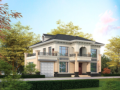 農(nóng)村豪華二層別墅，自帶大車庫，別有一番風(fēng)味！