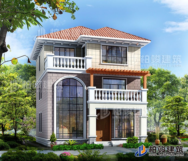 這位江西的老板參考網(wǎng)上的設(shè)計(jì)圖自己設(shè)計(jì)出一套房子！高手在民間。