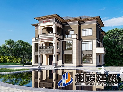 別墅三層蓋房設(shè)計圖紙及效果圖，更加獨(dú)特的別墅。