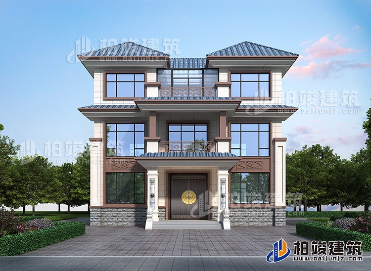 江西省余干區(qū)定制設(shè)計的自建房設(shè)計圖紙，很多人選擇的款式。