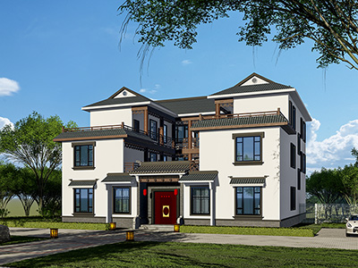 現(xiàn)在建房不再單調(diào)了，有很多風(fēng)格的選擇。