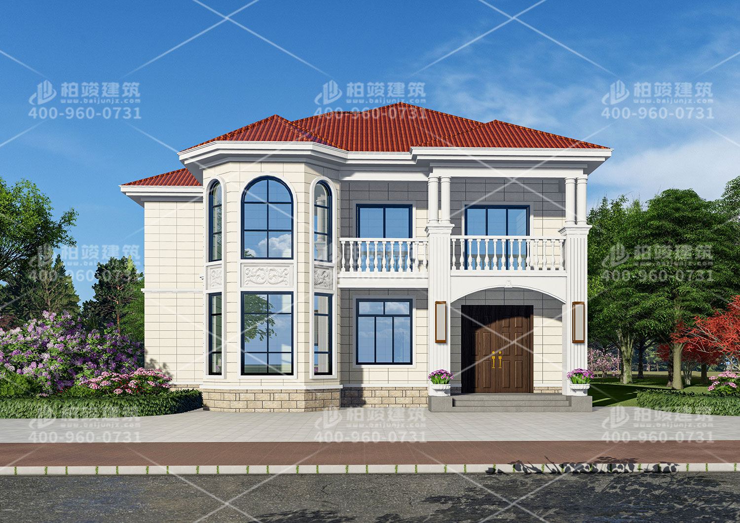 柏俊建筑的設(shè)計圖，讓你花明白錢建筑好房子。