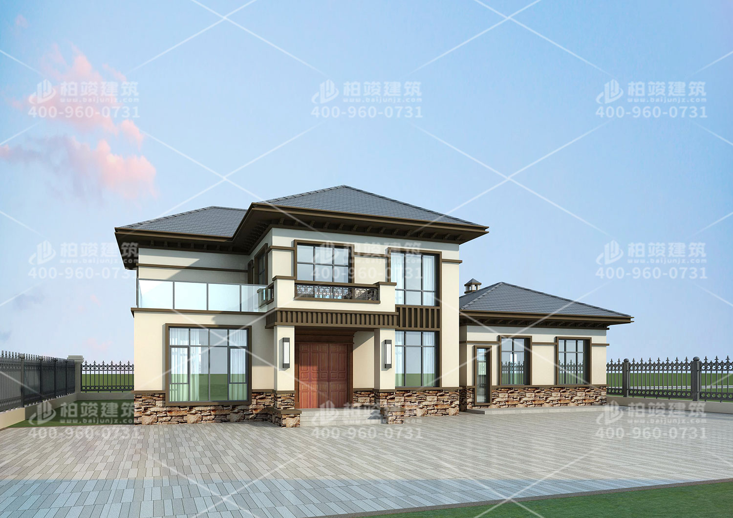 現(xiàn)代風(fēng)格別墅設(shè)計圖，年輕人的最愛。