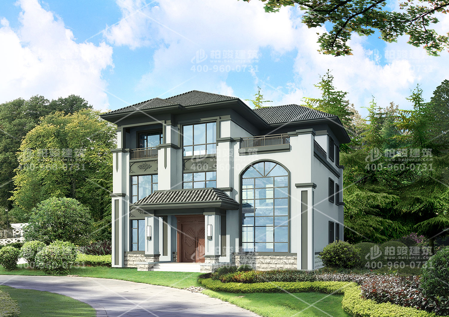 農(nóng)村從土房到別墅設(shè)計圖的過程。