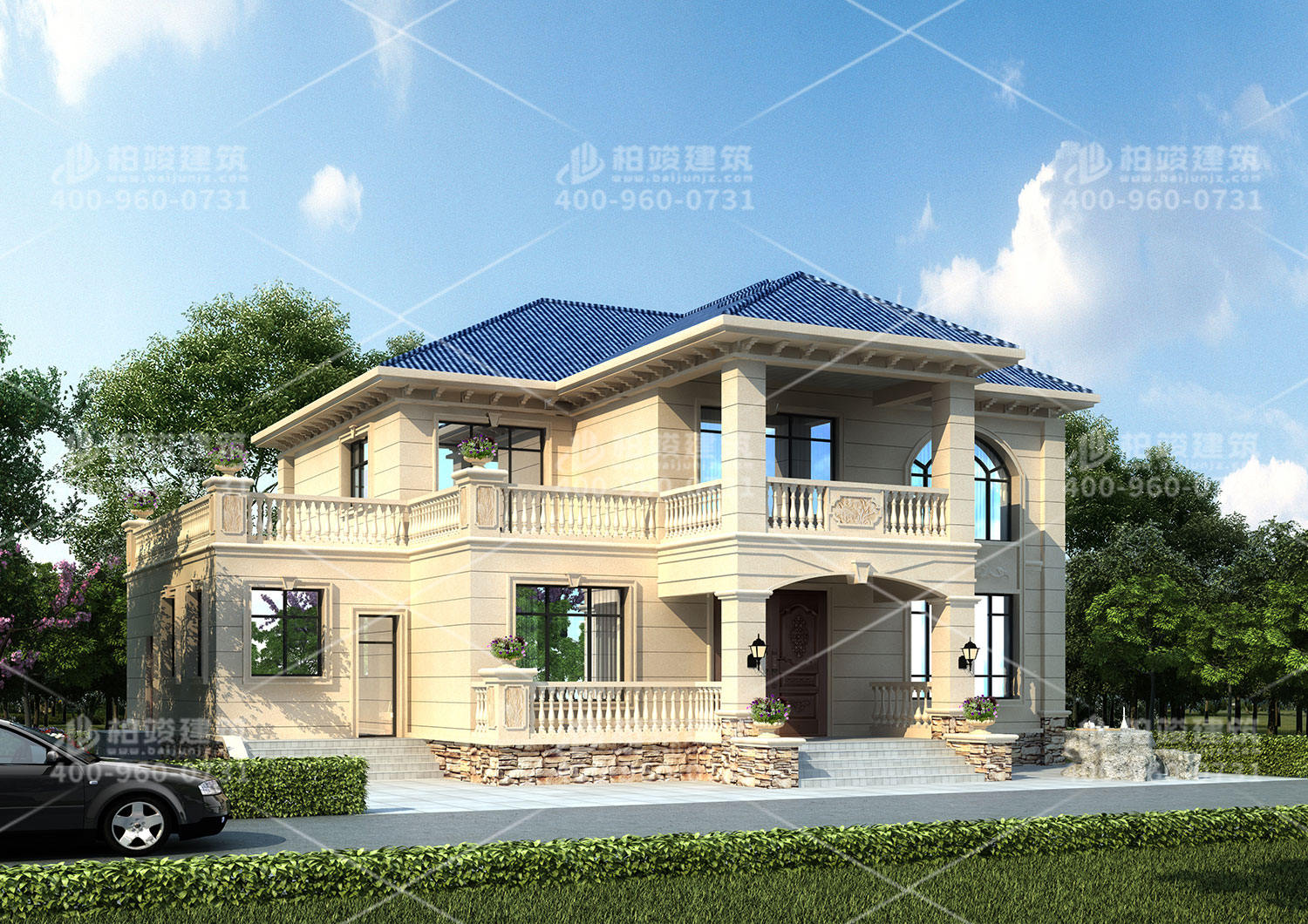 農(nóng)村蓋房圖紙，帶陽臺陽光充足。