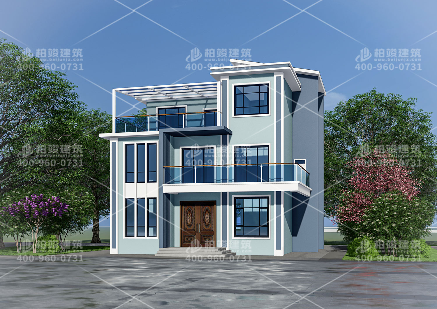 農(nóng)村小別墅設計圖紙，豪華別墅的經(jīng)典。