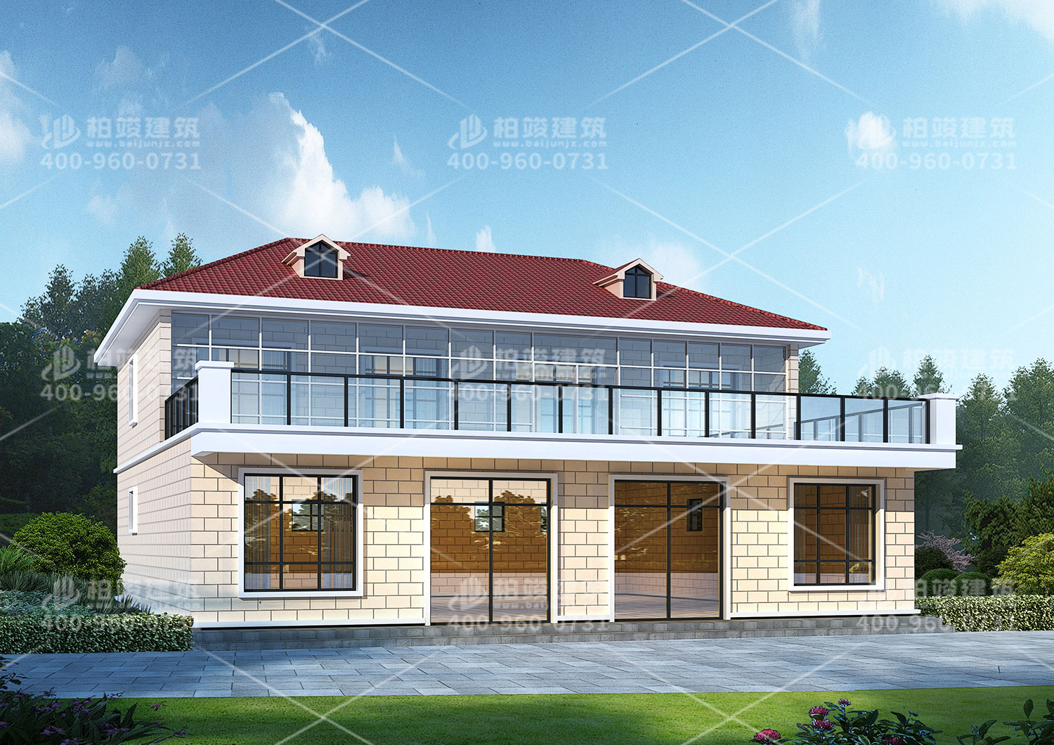 農(nóng)村二層實(shí)用自建房設(shè)計(jì)，外觀美麗內(nèi)部舒服。