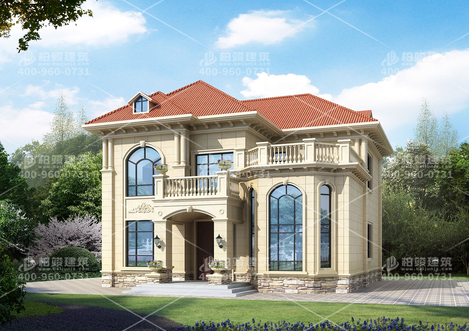 農(nóng)村五間三層別墅設(shè)計(jì)圖，內(nèi)部布局實(shí)用