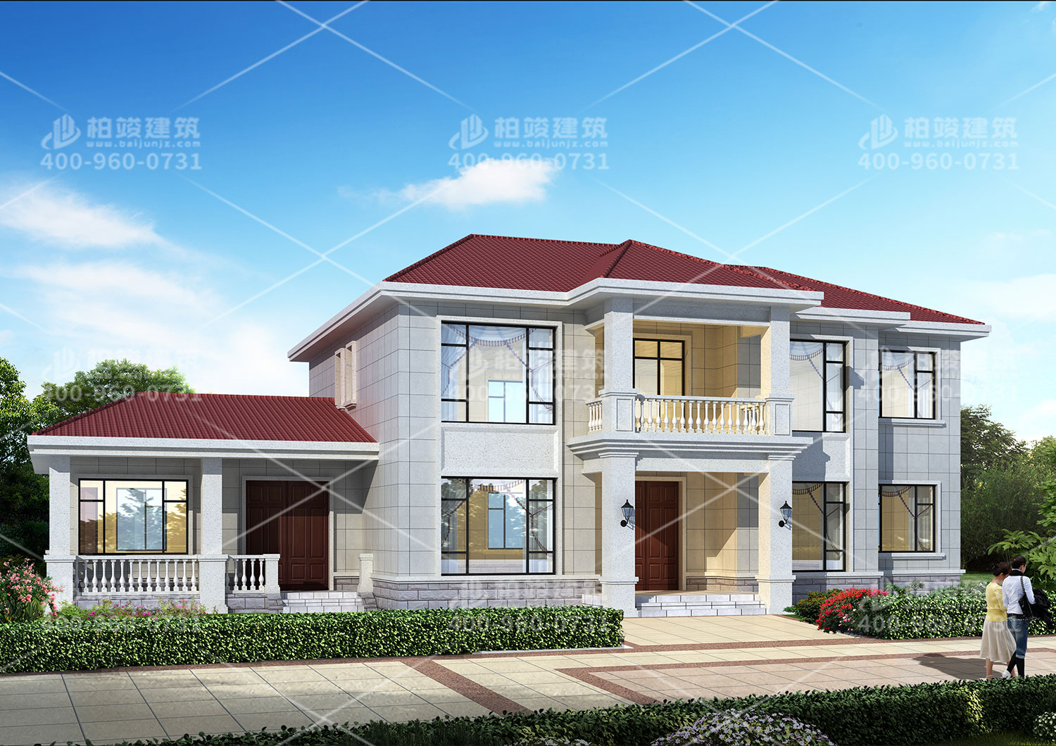 歐式風(fēng)格自建房設(shè)計(jì)，農(nóng)村建房也是一種浪漫。