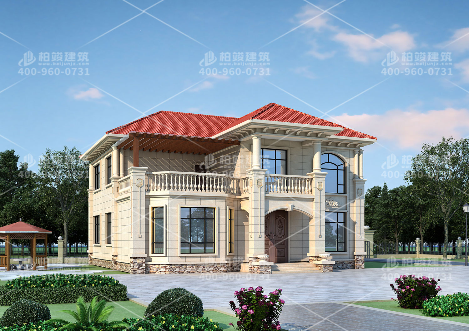 自建小別墅設(shè)計(jì)，恬靜悠閑的生活居所。