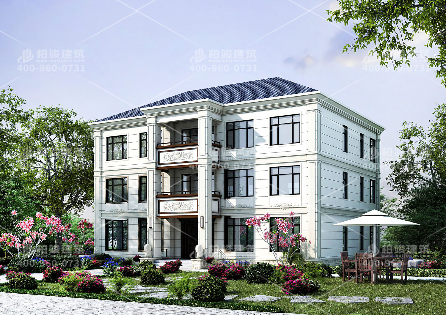 三層別墅設(shè)計(jì)圖，讓你的建房變的簡單而舒適。