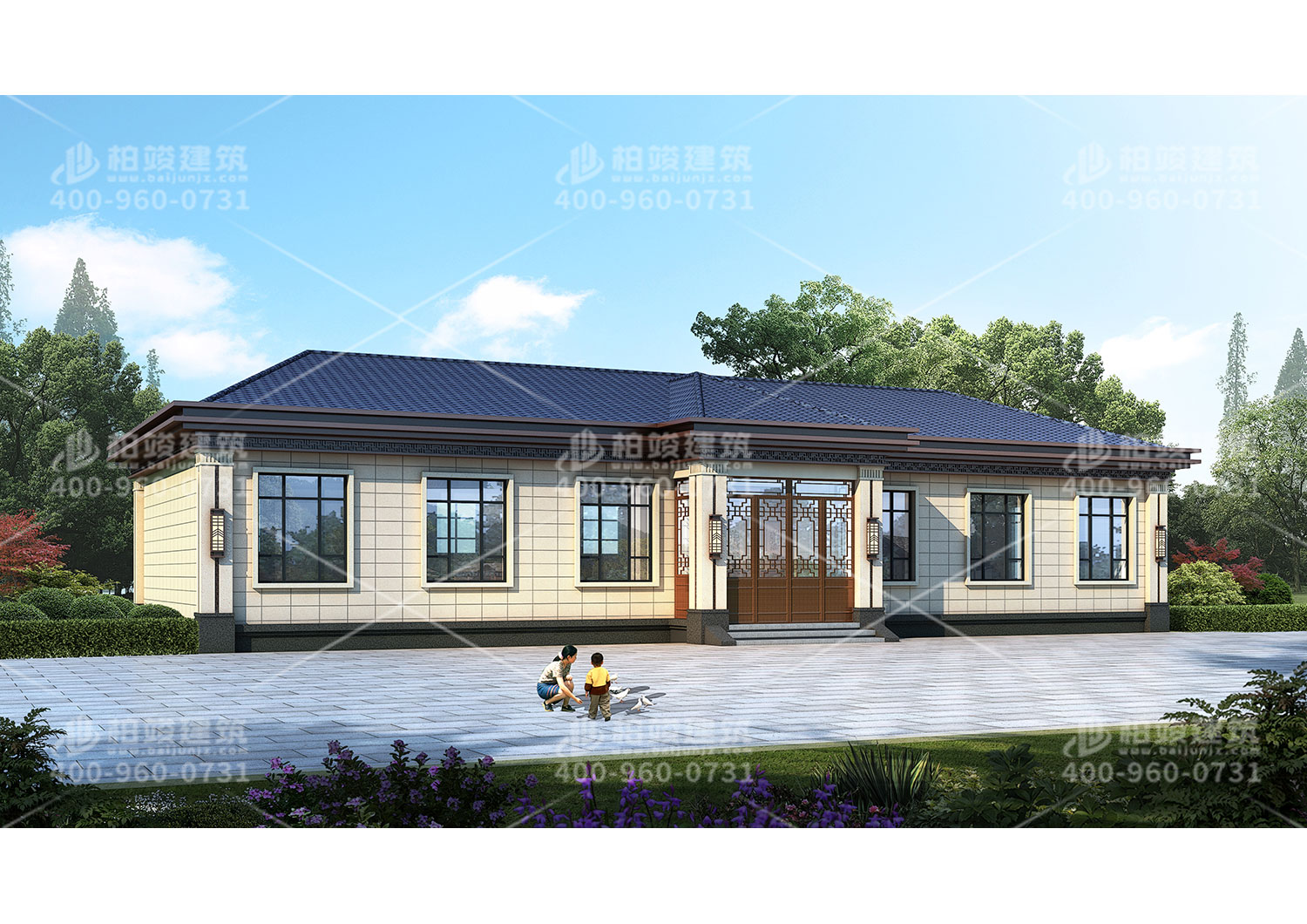 農(nóng)村自建四合院設(shè)計(jì)，大氣經(jīng)典全村都想建一套。