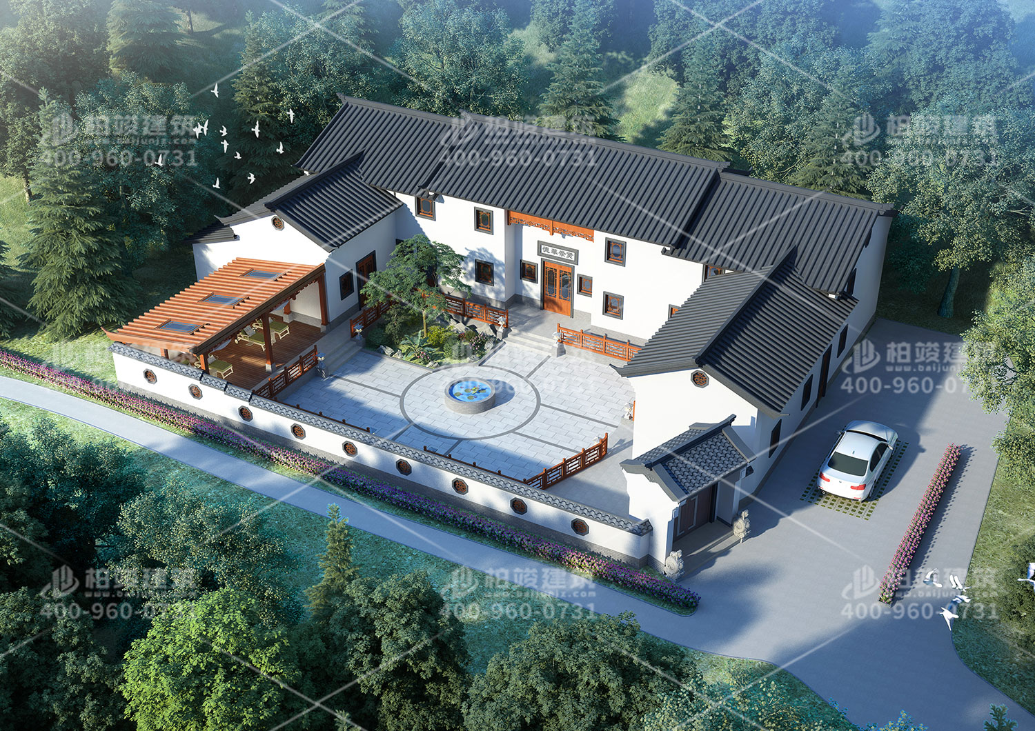 二層半自建房設(shè)計(jì)，空間完美的發(fā)揮了作用。