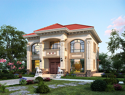 二層鄉(xiāng)村別墅設(shè)計(jì)圖，經(jīng)典實(shí)惠30萬(wàn)建造