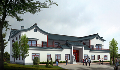 中式四合院效果圖大全，鄉(xiāng)村首選設(shè)計圖。