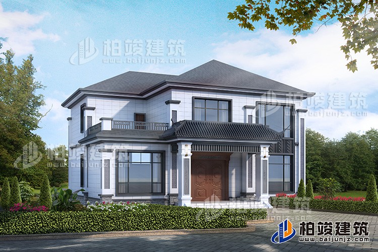 二層中式房屋設(shè)計，神秘的東方美設(shè)計