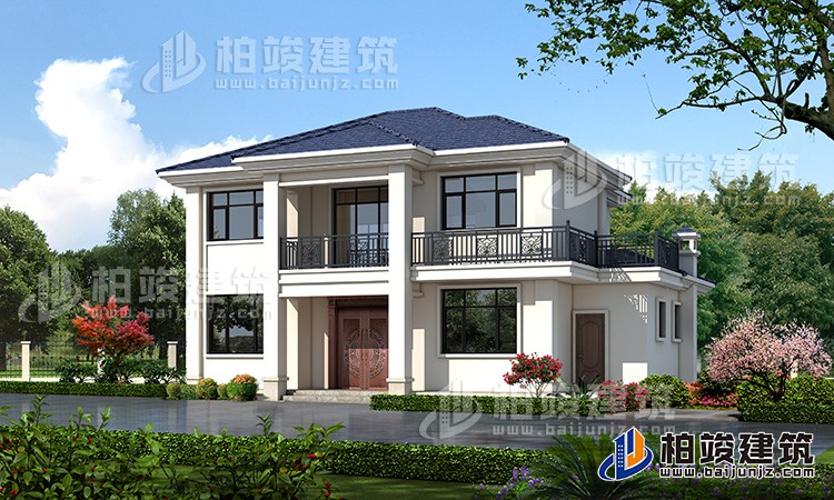 農(nóng)村中式二層樓房設計圖 造價35萬