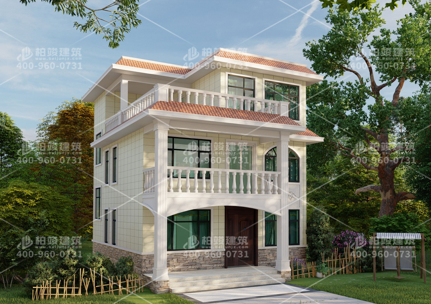 廣東歐總定制歐式三層別墅設(shè)計(jì)圖及效果圖。