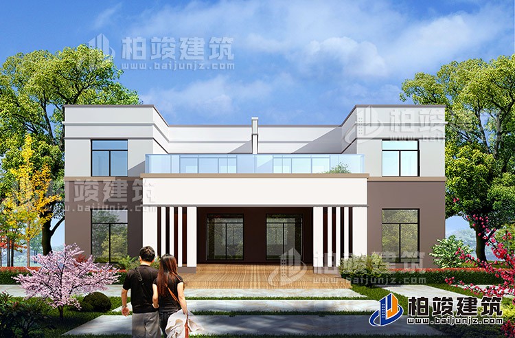 二層簡潔現(xiàn)代雙拼農(nóng)村自建別墅設(shè)計圖 施工圖紙全套BZ249-現(xiàn)代風(fēng)格