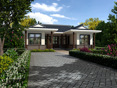 一層農(nóng)村一層自建房設(shè)計(jì)圖